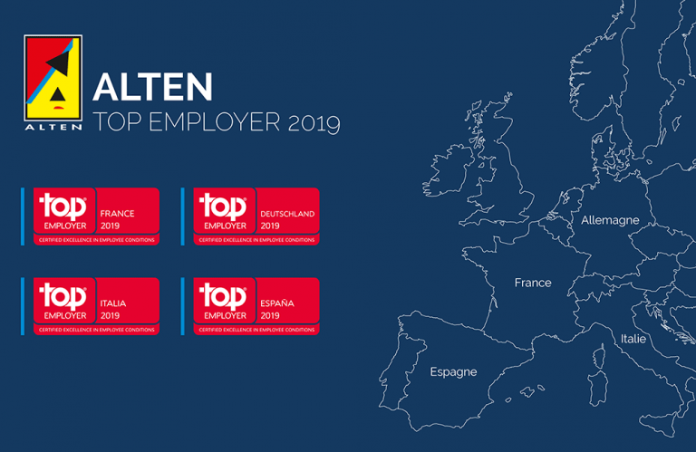 Le Groupe labellisé Top Employer© dans 4 pays d’Europe