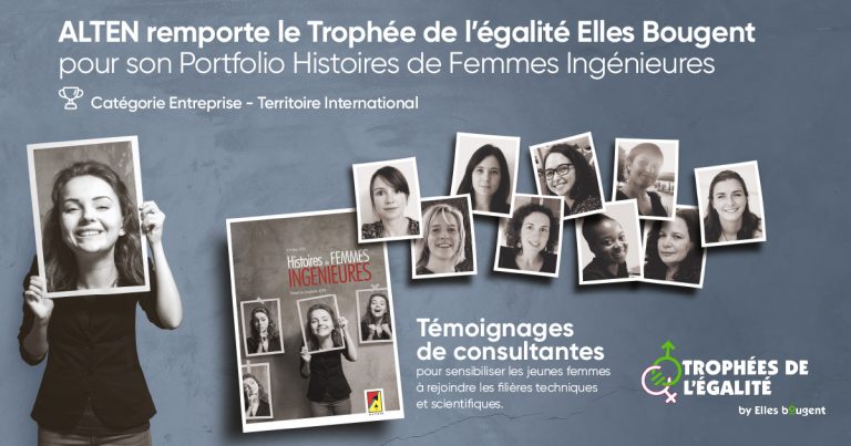 « Histoires de femmes ingénieures » récompensé par le Trophée de l’égalité Elles Bougent 2020
