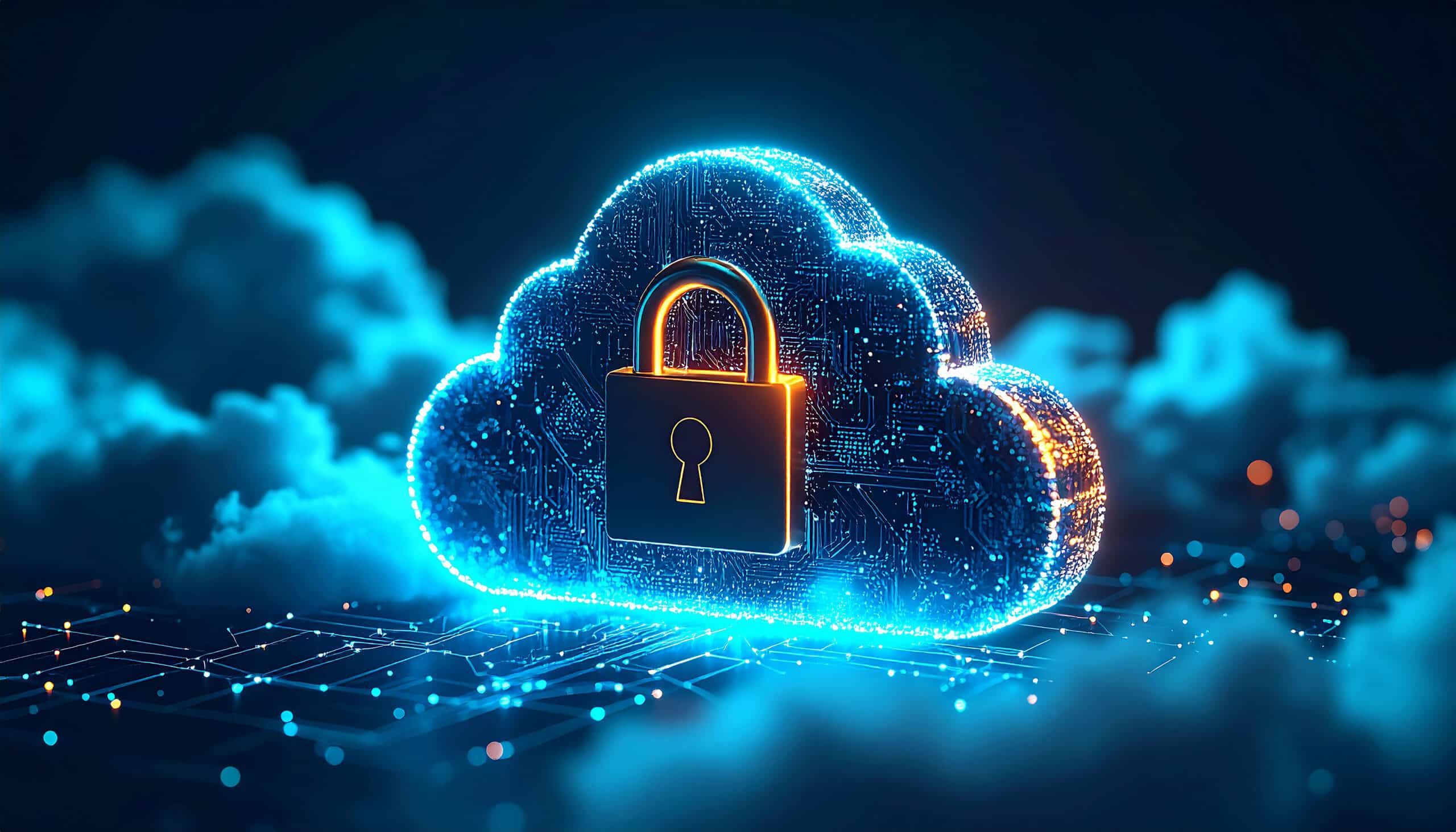 ALTEN - Modernisation et Excellence IT : Sécurité et conformité renforcées pour vos infrastructures Cloud. Visualisation d'un environnement Cloud sécurisé, garantissant la protection des données et la résilience des systèmes d'information.
