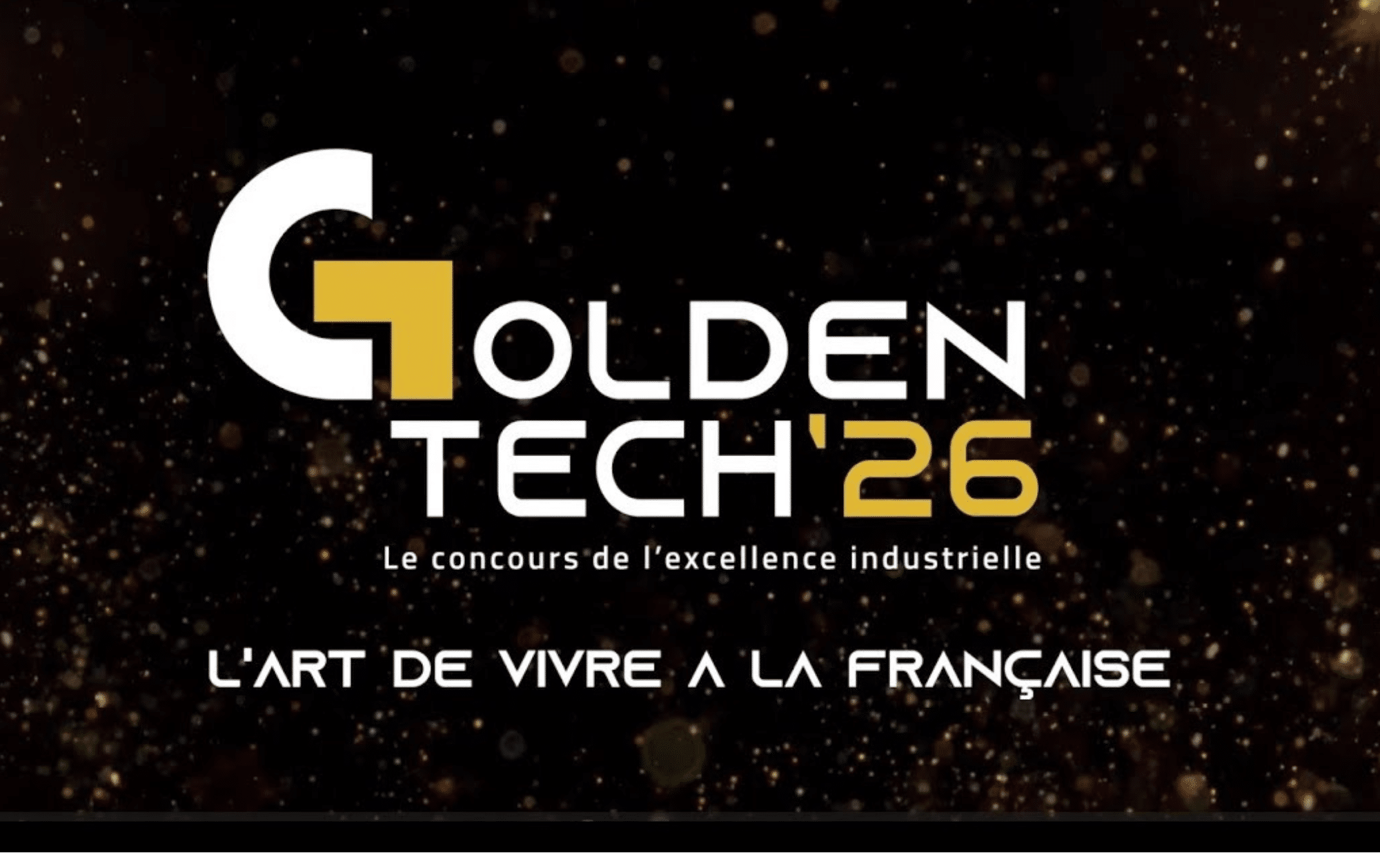 Logo du Golden Tech 2026