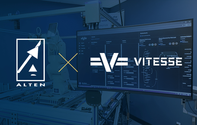 ALTEN and VITESSE Automation Partnership Signed